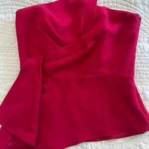 White House Black Market Vibrant Pink Top